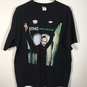 Vintage Sting 2000 Concert Tour T Shirt